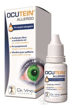 OCUTEIN ALLERGO očné kvapky pri očných alergiách 1x15 ml