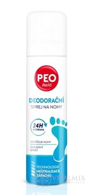 PEO Astrid DEODORAČNÝ SPREJ NA NOHY 1x150 ml