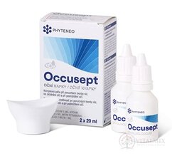 Occusept ENEO očné kvapky 2x20 ml