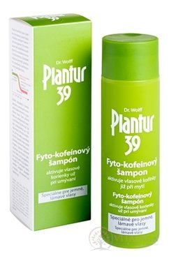 Plantur 39 Fyto-kofeinový šampón pre jemné vlasy 1x250 ml