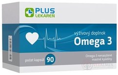 PLUS LEKÁREŇ Omega 3 cps 1x90 ks