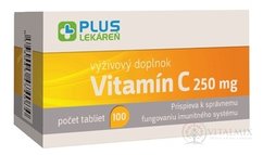 PLUS LEKÁREŇ Vitamín C 250 mg tbl 1x100 ks