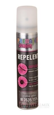 PREDATOR REPELENT JUNIOR sprej proti komárom a kliešťom 1x90 ml