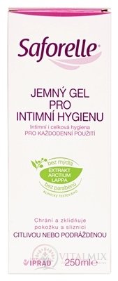 SAFORELLE jemný gél na intímnu hygienu 1x250 ml