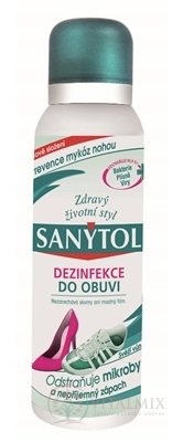 SANYTOL DEZINFEKCIA Do obuvi Sprej 1x150 ml