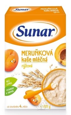 Sunar MARHUĽOVÁ kaša mliečna ryžová (od ukonč. 4. mesiaca) 1x225 g