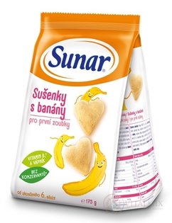 Sunar Sušienky s banánmi (od ukonč. 6. mesiaca) 1x175 g
