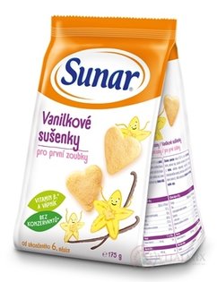 Sunar Vanilkové sušienky (od ukonč. 6. mesiaca) 1x175 g