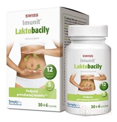 SWISS Imunit LAKTOBACILY cps 30+6 zadarmo (36 ks)