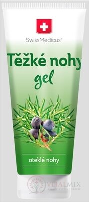 SwissMedicus Ťažké nohy gél 1x200 ml