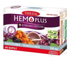 TEREZIA HEMOPLUS + KYSELINA LISTOVÁ cps 1x60 ks