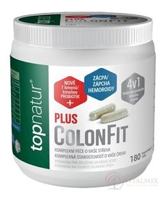 topnatur ColonFit PLUS enzýmy 4v1 cps 1x180 ks