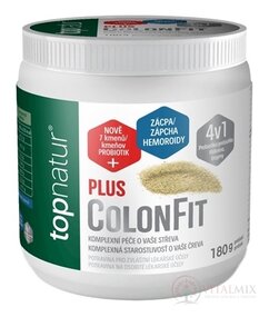 topnatur ColonFit PLUS enzýmy 4v1 prášok 1x180 g