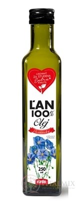 VIRDE ĽAN 100% OLEJ 1x250 ml