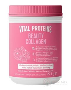 VITAL PROTEINS BEAUTY COLLAGEN prášok na prípravu nápoja, jahodovo-citrónová príchuť 1x271 g