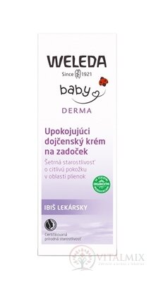 WELEDA baby Upokojujúci dojčenský krém na zadoček, ochrana pred vznikom zaparenín 1x50 ml