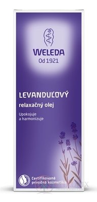WELEDA Levanduľový relaxačný olej (Levandel Entspannungsöl) telový 1x100 ml