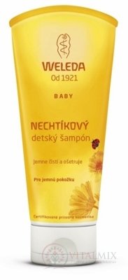 WELEDA baby NECHTÍKOVÝ detský šampón (Calendula Babywash & Shampoo) 1x200 ml