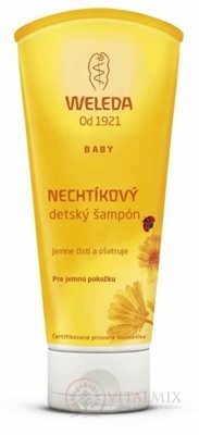 WELEDA NECHTÍKOVÝ detský šampón (Calendula Babywash & Shampoo) 1x200 ml