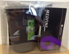 Wellion MEDFINE plus Penneedles 6 mm ihla na aplikáciu inzulínu pomocou pera 100 ks + nádoba na použité ihly, 1x1 set