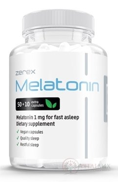 Zerex Melatonín 1 mg cps 1x60 ks