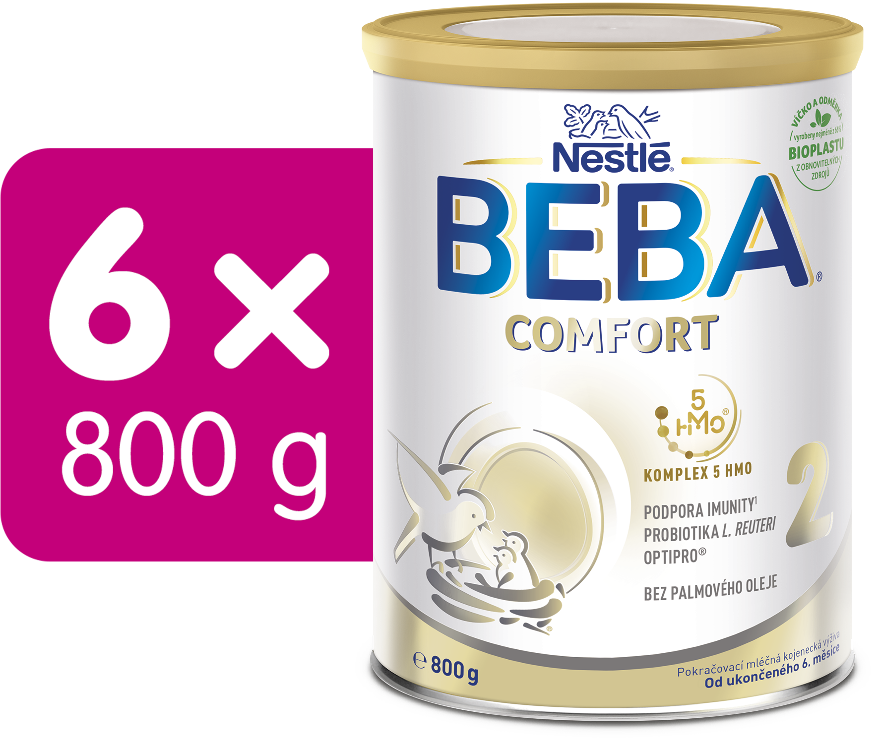 Nestlé BEBA COMFORT 2 6x800 g