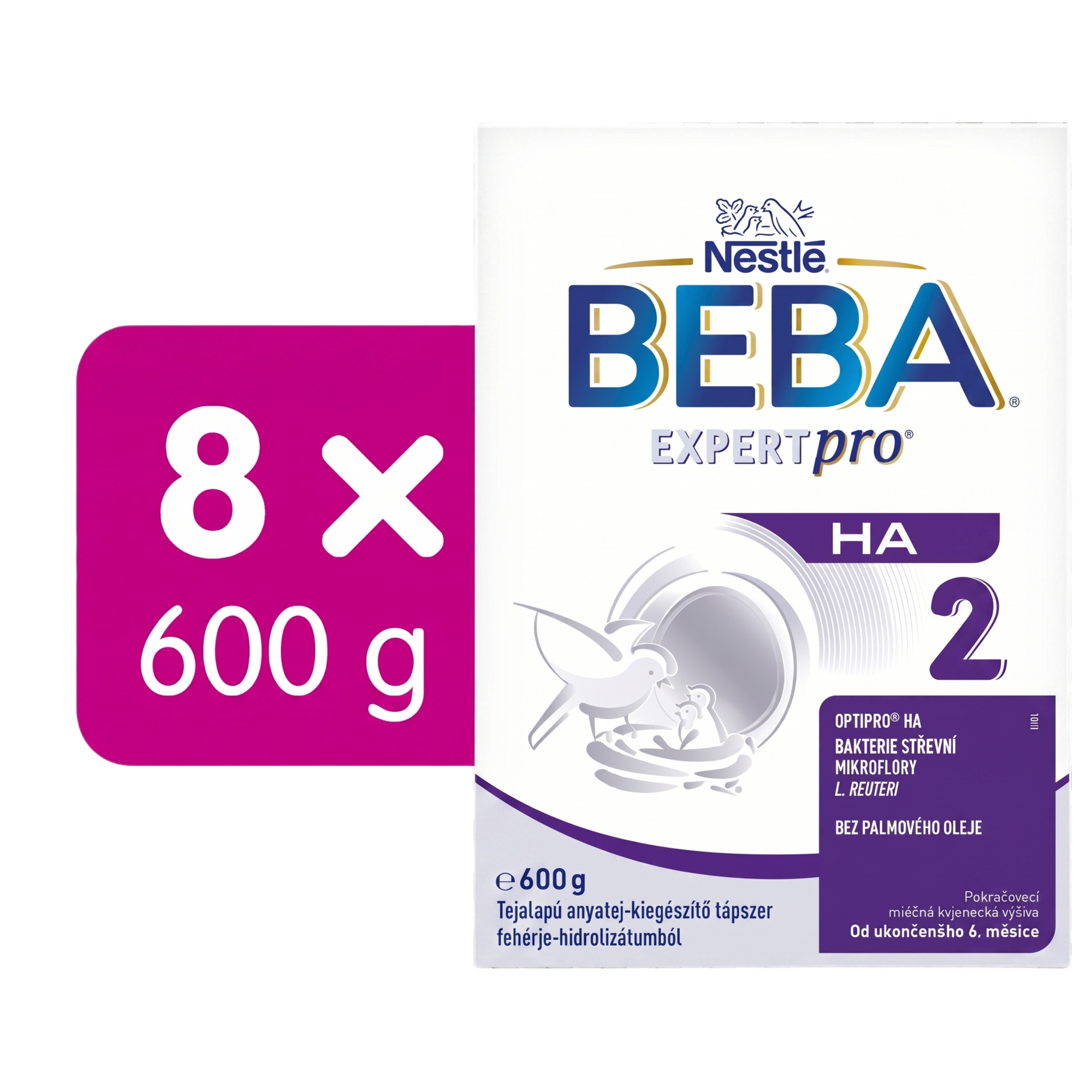BEBA EXPERT PRO HA 2 8x600G | Vitalmix.sk
